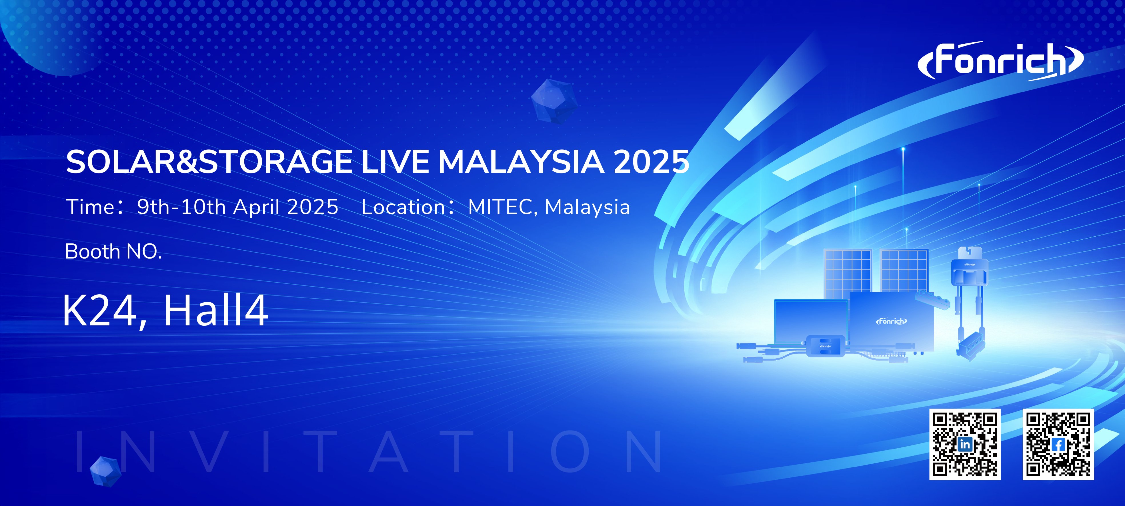 Exploring the Future of Smart Safety: Join Fonrich at Solar & Storage Live Malaysia 2025 !